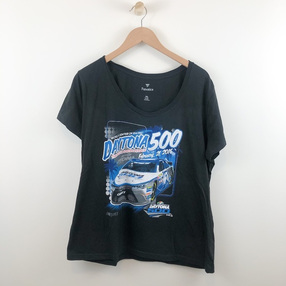 Fanatics Tops - Daytona 500 2016 NASCAR Black Graphic Tee